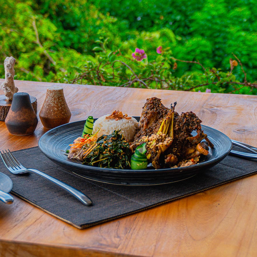 Balinese Betutu Duck